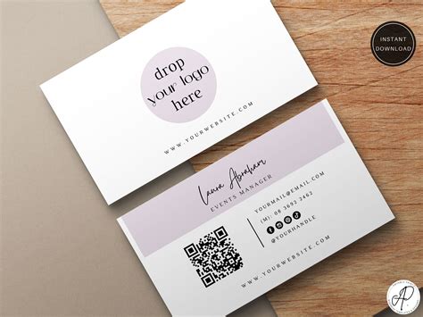 25 Qr Code Business Card Templates Bashooka Qr Code B - vrogue.co