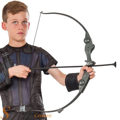 Hawkeye Bow & Arrow Set Captain America Civil War Child Costume Accessory