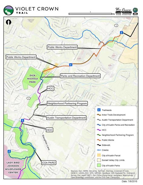 Lady Bird Johnson Wildflower Center Map - Maping Resources