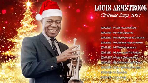 Louis Armstrong Best Christmas Full Album 2021 🎄🎄 Louis Armstrong ...