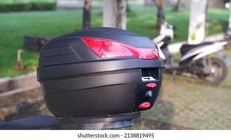 Motorcycle Top Boxes Motorcycle Top Case Stock Photo 2138819495 | Shutterstock