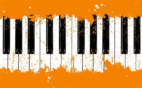 Piano keyboard wallpaper - Digital Art wallpapers - #21116