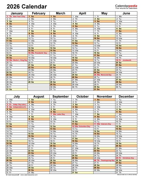 Navigating The Year: Understanding The Importance Of A Printable 2026 ...