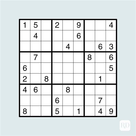 Medium Printable Sudoku