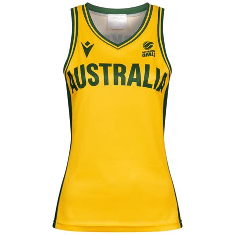 Australia Basketball macron Indigenous Women Jersey yellow | SportSpar.com