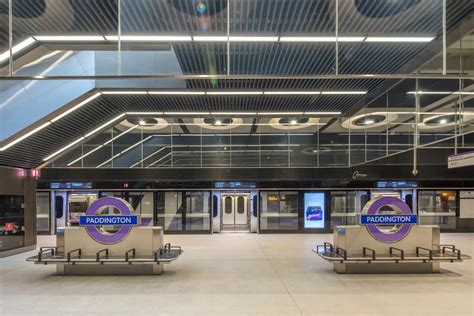 Elizabeth Line London underground station buildings - e-architect