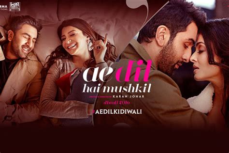 Ae Dil Hai Mushkil Review, Ae Dil Hai Mushkil Hindi Movie Review Rating