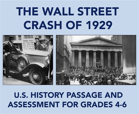 Great Depression Stock Market Crash 1929