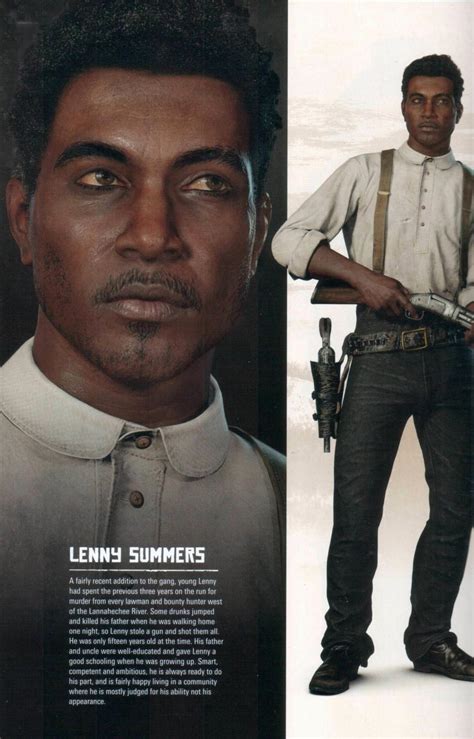 Lenny Summers | RDR2 Characters Guide, Bio & Voice Actor