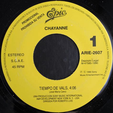 Chayanne - Tiempo De Vals (1990, Vinyl) | Discogs