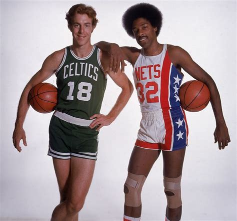 NBA/ABA merger in 1976: Dave Cowens & Julius Erving | Julius erving ...