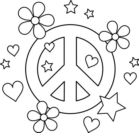 Free Printable Peace Sign, Download Free Printable Peace Sign png ...