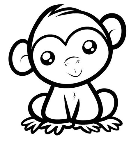 Easy Animal Coloring Pages For Kids at GetDrawings | Free download