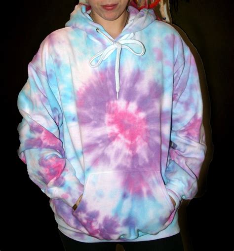 Tie Dye Pastel spiral Hoodie | Etsy