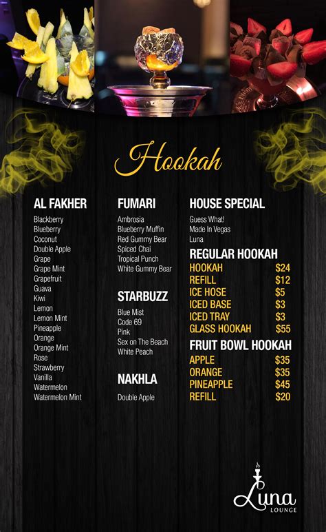 Pin on Menu design