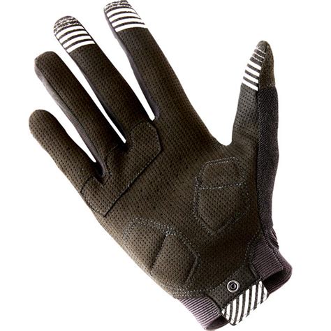 Rockrider Mountain Biking Gloves ST 500 - Black