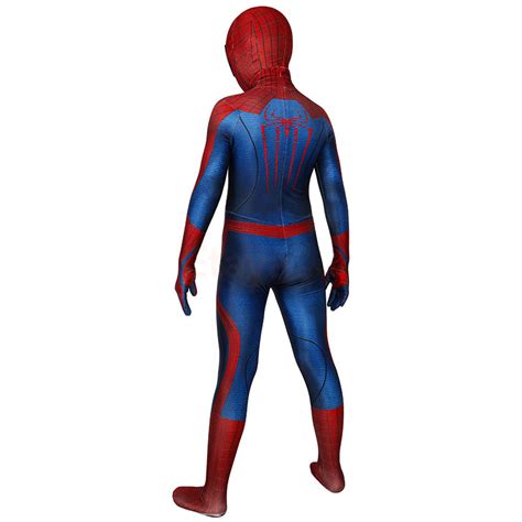 The Amazing Spider-Man Costume Peter Parker Kids Cosplay Suit