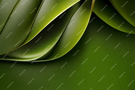 Premium AI Image | Green wave background with a green wave pattern.