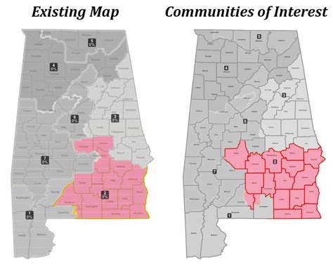 Here’s how Alabama’s congressional districts could change with newly ...