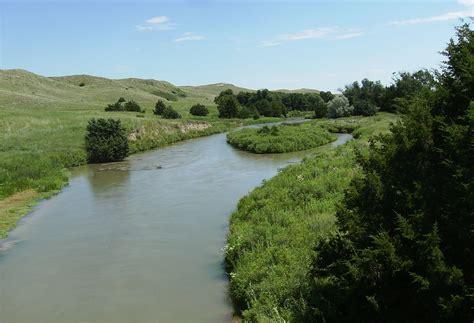 Nebraska Lakes and Rivers Map: Great Plains Waterways