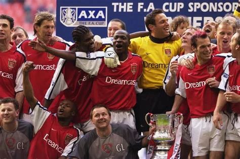 FA Cup final: the double winning Arsenal team that beat Chelsea in 2002 ...