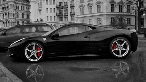 HD Black Ferrari Picture, Best Black Ferrari, 1920x1080, #12973