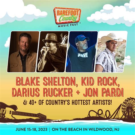 Barefoot Country Music Fest - The Wildwoods, NJ