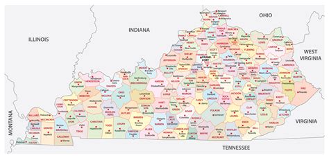 Kentucky Maps & Facts - World Atlas