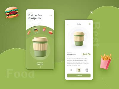 Food App - Mockup by Parth Bhanderi on Dribbble