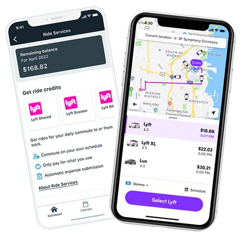 Lyft with Luum | Commute Management Platform