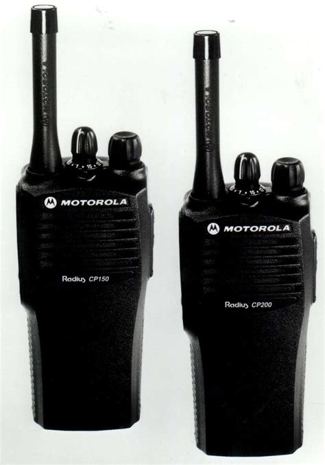 Motorola Introduces New Padius CP150 and CP200 Portable Radios ...