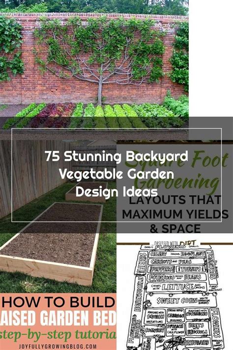 the backyard vegetable garden design ideas that maximum yield and space ...