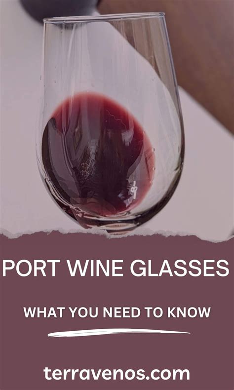 Port Wine Glasses: What You Need to Know — tèr·ra·ve·nos