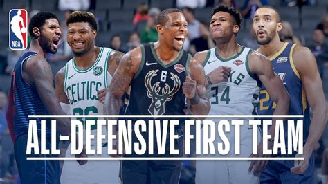 The Best of the 2018-19 NBA All-Defensive First Team! - YouTube