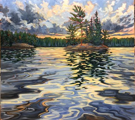 Large Canadian Landscape Paintings - CANADIAN LANDSCAPE ARTIST