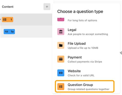 Create a quiz - Help Center | Typeform