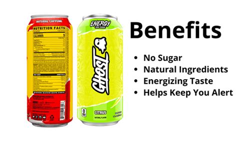 Ghost Energy Drink: Benefits, Ingredients & Alternatives