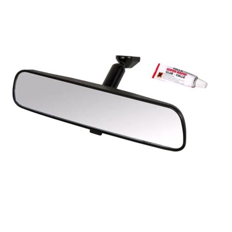 Replacement Interior rear view mirror - 250x60 mm ( with Glue )