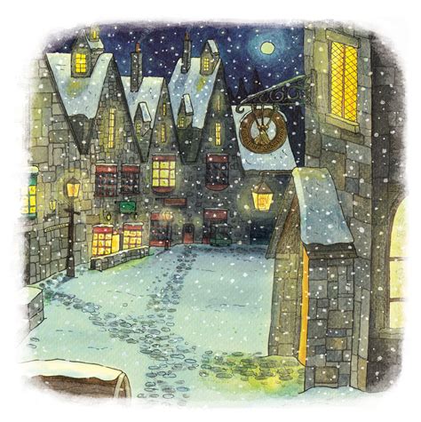 Harry Potter Christmas Scenes :: Behance