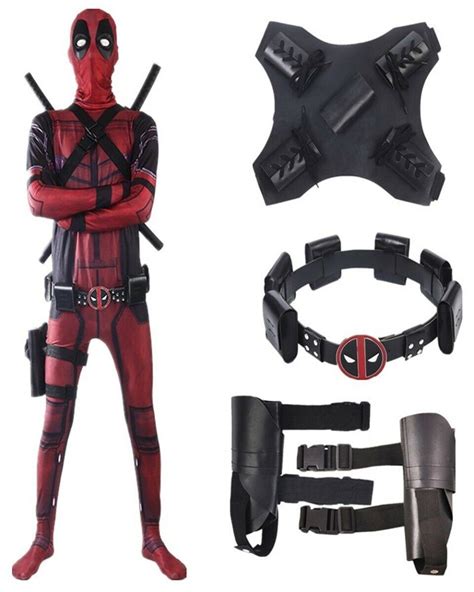 Mens Deluxe Deadpool Hero Costume