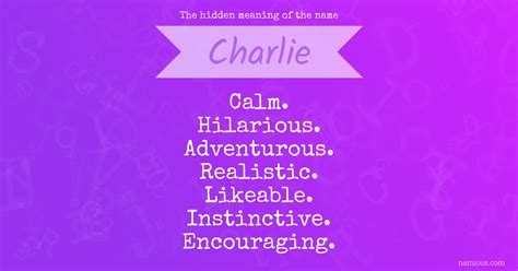 The hidden meaning of the name Charlie | Namious