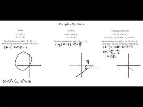 A-level Mathematics 9709: Argand diagrams and loci - YouTube