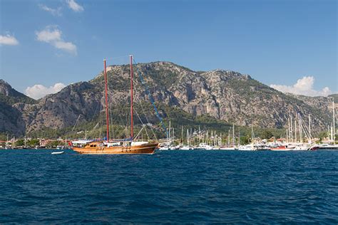 Gulet charter Destination: Gocek Town in Fethiye,Turkey