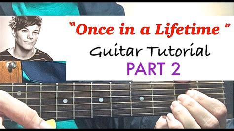 Once in a Lifetime - One Direction - Guitar Lesson (Part 2) - YouTube