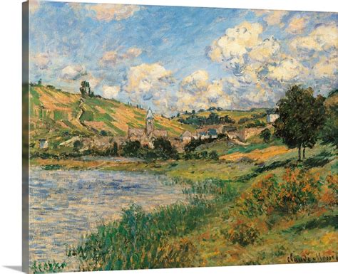 Landscape. Vetheuil, by Claude Monet, 1879. Musee d'Orsay, Paris, France Wall Art, Canvas Prints ...