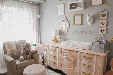 Whimsical Unicorn-Themed Nursery for Baby Girl Ireland Jade - Kristen Booth Photography