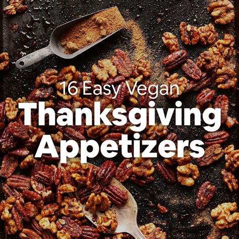 16 Easy Vegan Thanksgiving Appetizers - Minimalist Baker