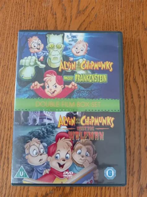 ALVIN AND THE Chipmunks Meet Frankenstein / Wolfman Dvd Double Pack £7.99 - PicClick UK