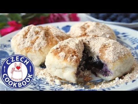 Fruit Dumplings Recipe - Ovocné kynuté knedlíky - Czech Cookbook - YouTube