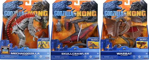 Buy Godzilla vs Kong 6" MechaGodzilla with HEAV - Warbat w/Osprey - Skull Crawler with HEAV 3 ...